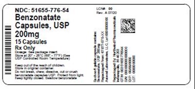 Label (51655 776 54   Rev A 07 20)